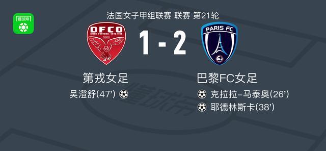 云鼎娱乐登录入口-巴黎FC女足2-1第戎女足，耶德林斯卡破门，克拉拉-马泰奥建功
